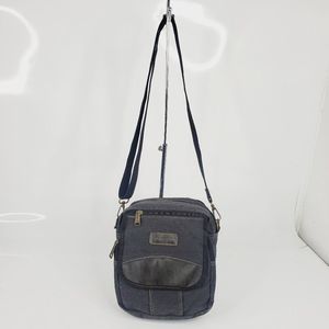 Eurosport Unisex Black Hiking Camping Shoulder Strap Mini Bag